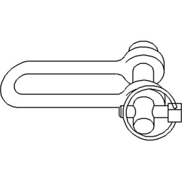 Aftermarket Stabilizer Clevis w/ Pin Fits Ford/Fits New Holland 175 765 200 Tractor 81824446 - main